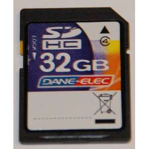  32 GB SD HC Dane Elec Memory Card: Electronics