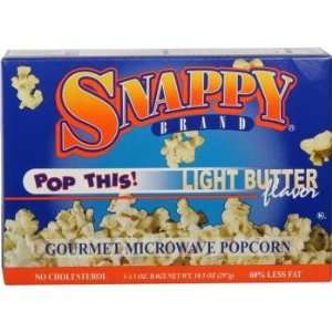 12/3 Pack Light Butter Popcorn   Microwave Case Pack 36:  