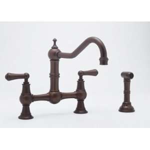   4756L IB, Rohl Kitchen Faucets, Bridge Mixer   Inca Brass Appliances