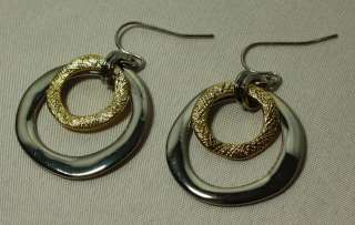 E157 Premier Designs Jewelry Cutting Edge Earrings  