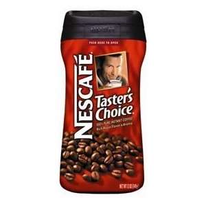 Nescafe Tasters Choice, Regular Coffee, 12 Oz, 340g (180 cups)