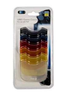 UMD Multi Coloured Game Movie Cases for Sony PSP  