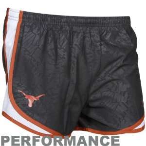  Nike Texas Longhorns Ladies Black Tempo Performance Shorts 