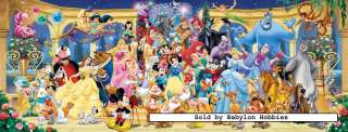   1000 pieces jigsaw puzzle Panorama   Disney Group Picture (151097