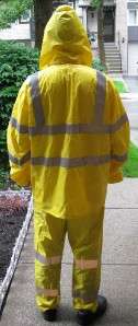 New Overall High Visibility Safety rain suit Reflective  