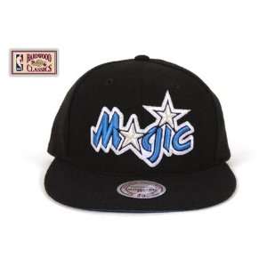 Orlando Magic Black Snapback Adjustable Plastic Snap Strap Back Hat 