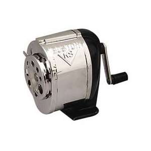  Inc Products   Pencil Sharpener, 8 Sizes, Chrome Body/Black Stand 