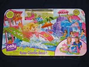 Polly Pocket Roller Coaster Resort Playset NIP  