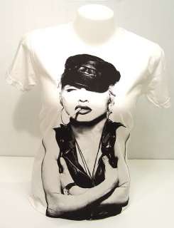MADONNA 80s Pop Star Icon Vintage Punk Rock T Shirt S  