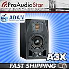adam a3x studio reference monitor 4 5 woofer speaker a3