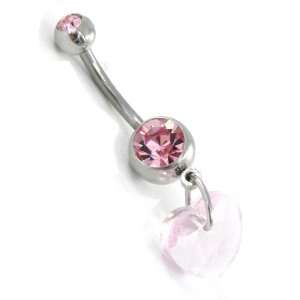  Body piercing Love pink. Jewelry