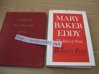   Eddy Biographical Book LOT Christian Science Books Way of Life Health