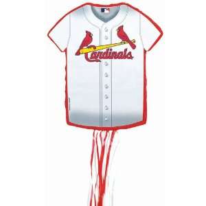   PINATA St. Louis Cardinals Baseball   Shirt Shaped Pull String Pinata