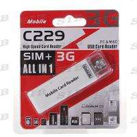 USB SDHC SIM/SD/M2/MMC/MS/3G Card Reader 3G SIM Cards  
