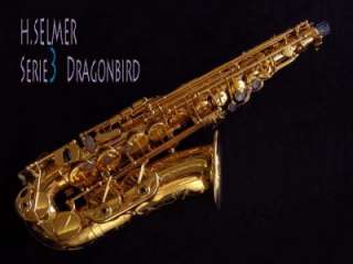 Used H. Selmer Dragon Bird Series 3 (III) Saxophone dragonbird great 