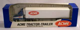 ERTL Collectibles Die Cast Acme Semi Truck Metal Original Packaging 