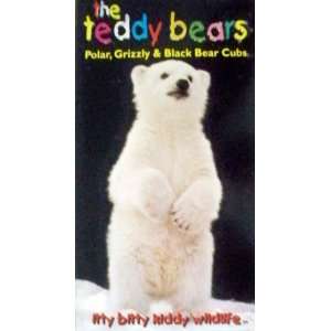  The Teddy Bears Vhs Tape, Polar, Grizzly, & Black Bear 