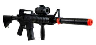 Airsoft Gun DE M83 AEG Automatic Electric Rifle w/ Tactical Flashlight 