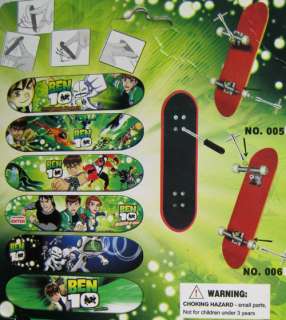 New BE10 Cool Set Finger Skateboard Fingerboard Toy  