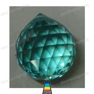   Swarovski Strass Antique Green Crystal Ball Prisms: Home Improvement