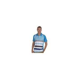  PUMA Golf Duo Swing Graphic Polo Mens Clothing Sports 