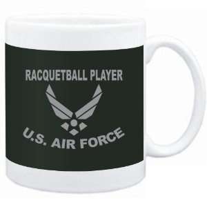 Mug Dark Green  Racquetball Player   U.S. AIR FORCE  Sports  