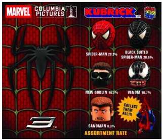 Marvel Comics Spiderman 3 Venom Kubrick Figure  