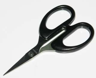 Stainless steel small office scissors,black,S 004  