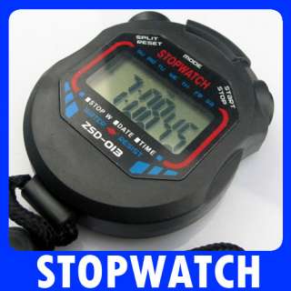 Digital Sport stopwatch Timer Stopwatch Counter Wristwatch  