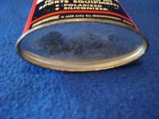 Vintage Lead Top Wards Hawthorne Gun Oil Tin Can 3 Ounce Rare  