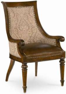 Thomasville Furniture Hemingway Upholstered Marcelian Leather Arm 