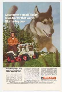 1971 Bolens Husky Pup Lawn & Garden Tractor Photo Ad  
