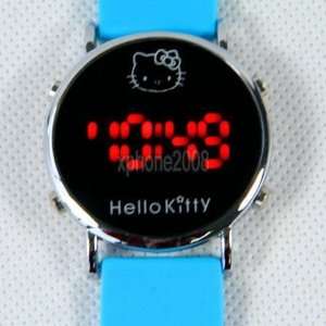 Soft Silicone Quartz Movement Watch**Comes with a Hello Kitty Necklace 