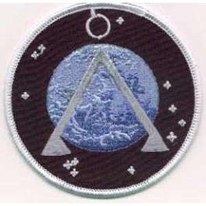 Stargate SG 1 TV Series Project Earth Logo Patch  