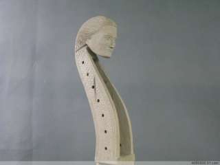 carved man face 7 string cello neck,viola da gamba neck  