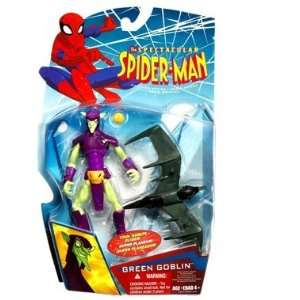    Spiderman Animated Action Figure   Green Goblin: Toys & Games