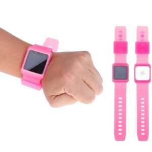  Silicon Watch Band for iPod Nano 6(Pink) 