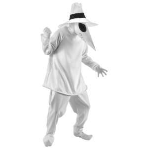 Lets Party By Elope Spy Vs. Spy White Spy Adult Costume / White   Size 