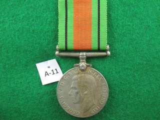 original fullsize british india world war ii defence medal a 11