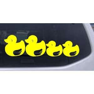   Rubber Ducky Family Stick Family Car Window Wall Laptop Decal Sticker