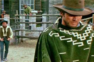   Poncho   Spaghetti Western Cowboy Replica Movie Prop   Green  