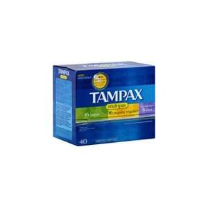  Tampax Tampons Multipax 40 Count