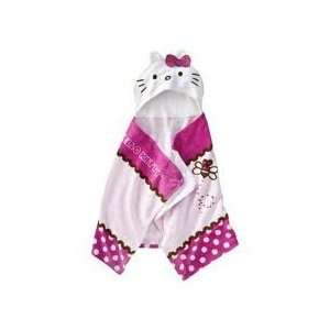  Hello Kitty Hooded Towel Wrap