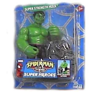   Spider Man & Friends Super Strength Hulk Action Figure Toys & Games