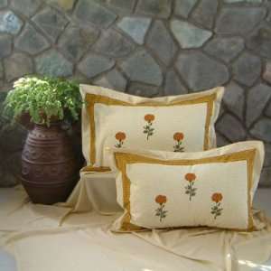  Wedding Day ~ Luxury Tropical Floral Standard Pillow Sham 