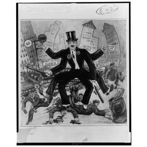   Caricature of Grover Aloysius Whalen, 1927, New York