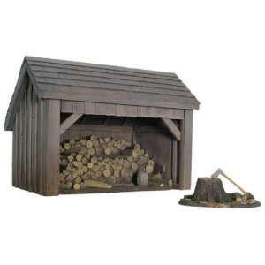  Wood Shed with Stump and Axe Toys & Games