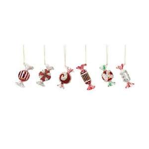  Club Pack of 24 Candy Crush Glass Wrapped Candy Christmas 